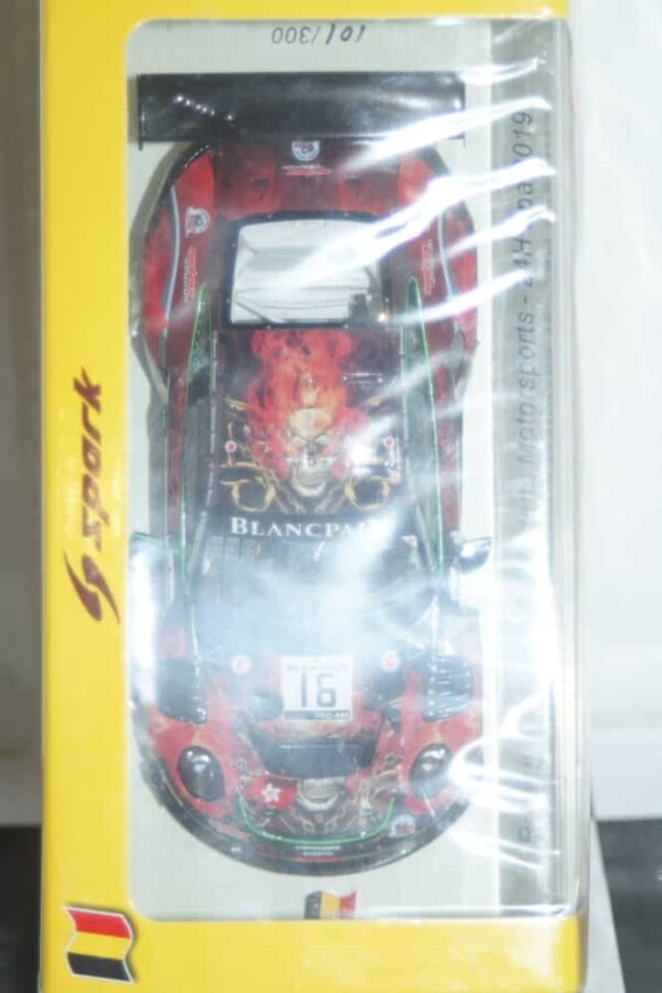 Spark porsche 911 gt3 r -24hr spa 2019 1:43 resin sb271 ltd 300