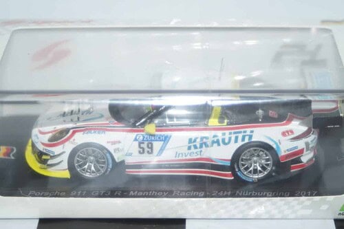 Spark porsche 911gt3 r -24hr nurburgring 2017 1:43 resin sg324 ltd 300