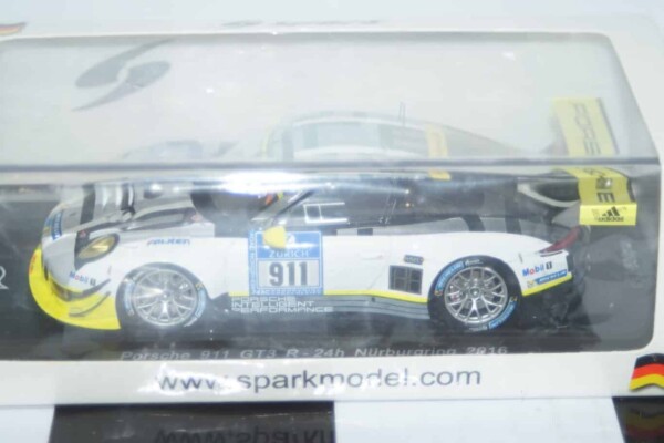 Spark porsche 911gt3 r -24hr nurburgring 2016 1:43 resin sg254 ltd 500