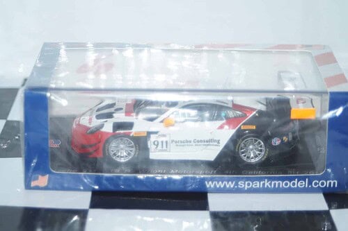 Spark porsche 911gt3 r -24hr 4th california 2018 1:43 us064 ltd 300