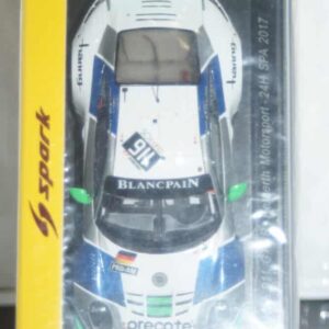 Spark porsche 911gt3 24h spa 2017 1:43 ref sb167 ltd 300