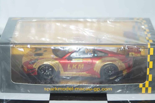 Spark porsche 911gt3 r world cup macau 2018 1:43 ref sa164 ltd 750
