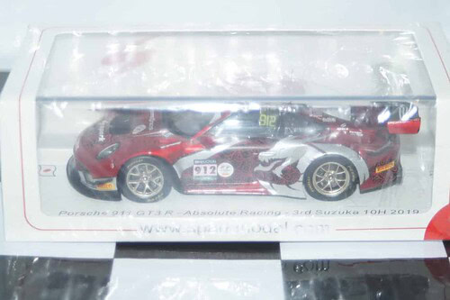 Spark porsche 911 gt3 r 10h suzuka 2019 1:43 ref sj085 ltd 500