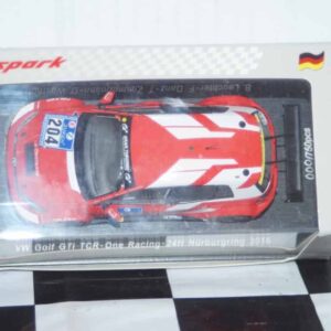 Spark vw golf gti 24h nurburgring 2016 1:43 sg261. 000 of 750 made