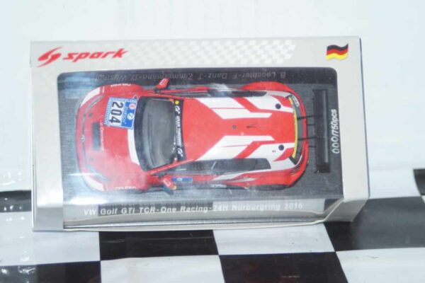 Spark vw golf gti 24h nurburgring 2016 1:43 sg261. 000 of 750 made