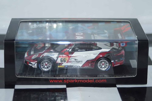 Spark porsche 911 gt3 24h nurburgring 2019 1:43 ref ecke2019 ltd 250