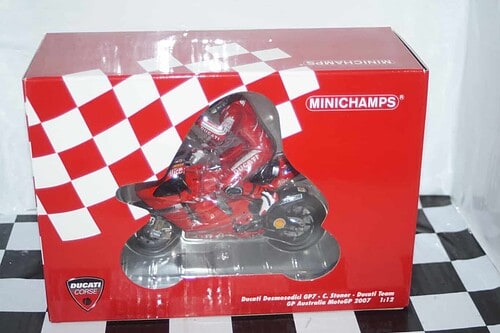 Minichamps ducati 999f06 wsb "xerox" 2006 1:12th 122 060257