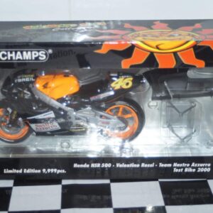 Minichamps honda nsr 500 rossi test bike 2000 1:12th 122 006186