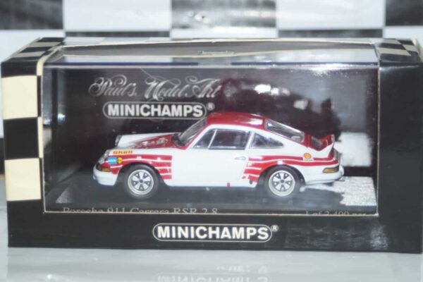 Minichamps porsche 911 carrera rsr test car 1972, 430 726990 ,1:43