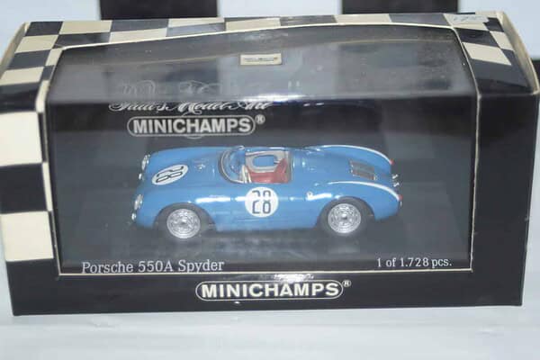Minichamps porsche 550a spyder le mans 24h 1956, 430 566628 ,1:43
