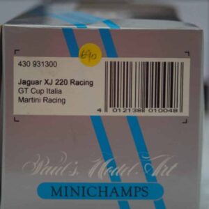Minichamps jaguar xj 220 racing italia 1:43 430 931300