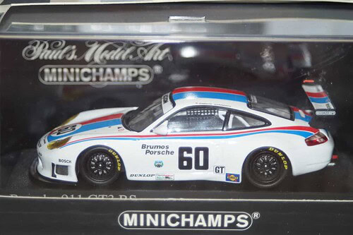 Minichamps porsche 911 gt3rs 24hrs le mans 2005, 403 056971 1:43