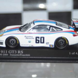 Minichamps porsche 911 gt3rs barber park 250 2004, 400 046960,1:43