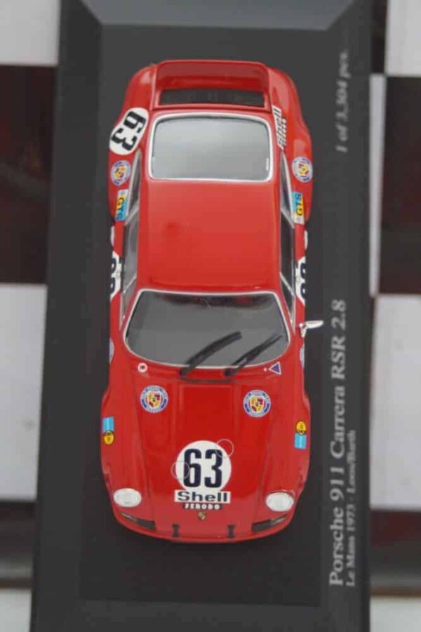 Minichamps porsche 911 rsr 24h le mans 1973, 430 736963 ,1:43