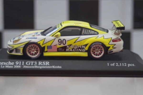 Minichamps porsche 911 gt3 rsr 24h le mans 2006, 400 066490 ,1:43