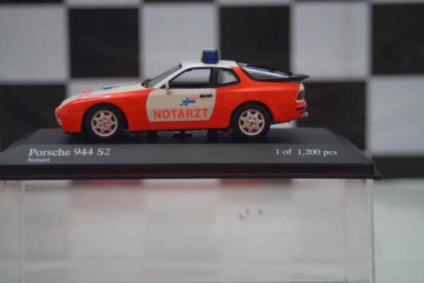 Minichamps porsche 944 s2 1995 notarzt, 400 062290 ,1:43