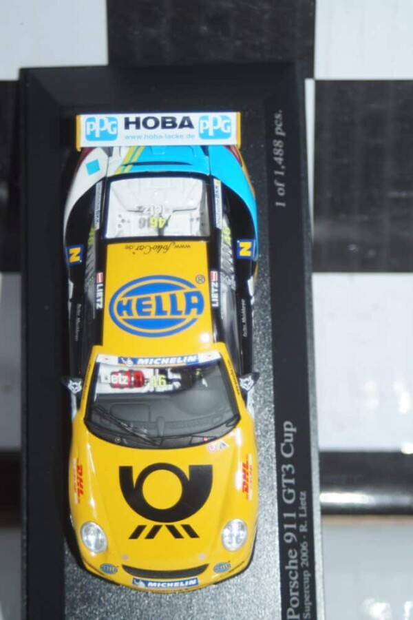 Minichamps porsche 911 gt3 supercup 2006, 400 066446 ,1:43