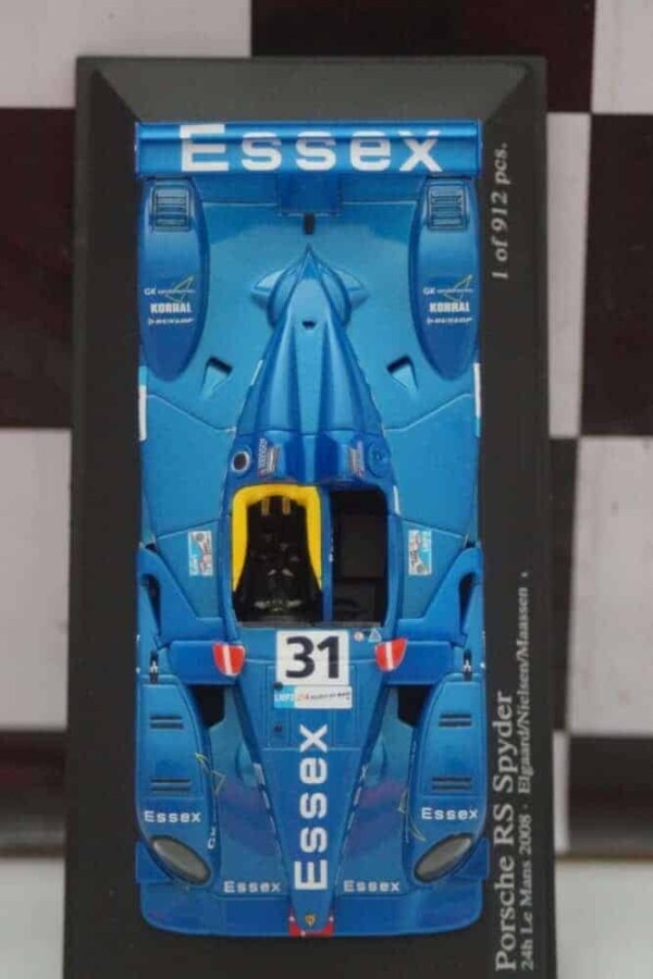 Minichamps porsche rs spyder 24h le mans 2008, 400 086831 ,1:43