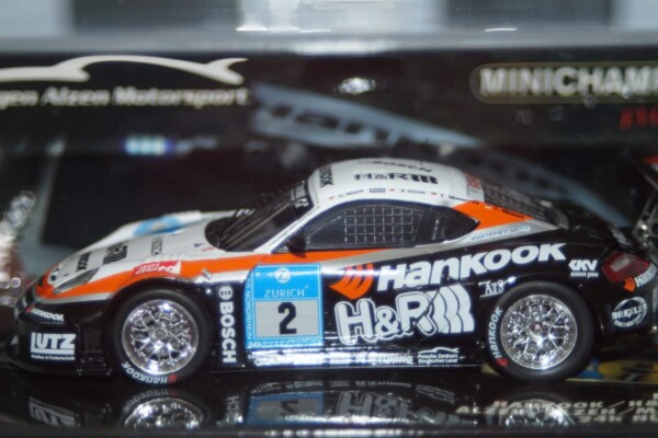 Minichamps porsche cayman 24h nurburgring 2007, 436 076702 ,1:43