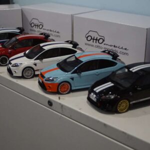 Otto ford focus rs mk2 le mans 2010 ,set of all 5 liveries 1:18