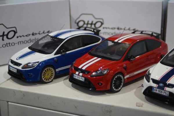 Otto ford focus rs mk2 le mans 2010 ,set of all 5 liveries 1:18