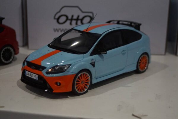 Otto ford focus rs mk2 le mans orange/blue 2010 1:18 ot1011