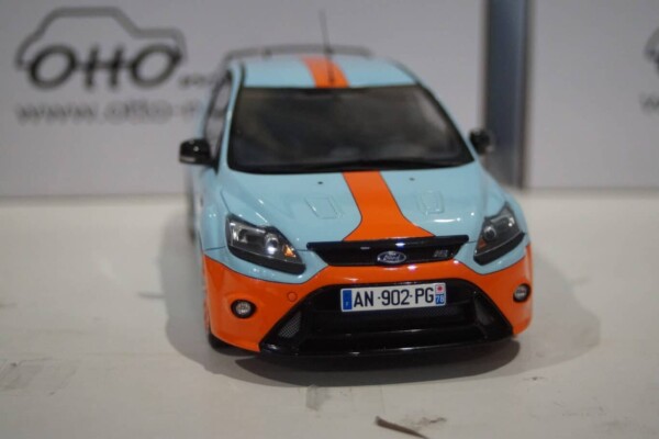 Otto ford focus rs mk2 le mans orange/blue 2010 1:18 ot1011