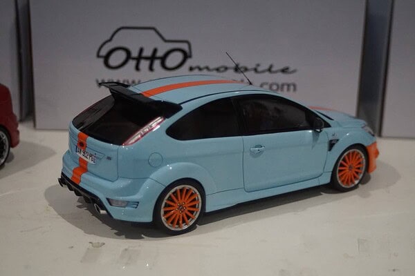 Otto ford focus rs mk2 le mans orange/blue 2010 1:18 ot1011