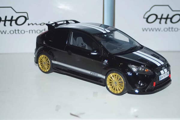 Otto ford focus rs mk2 le mans black 2010 1:18 ot1008
