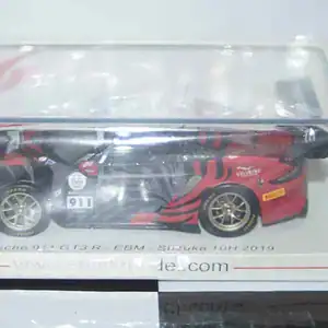 Spark porsche 911 gt3 r 10h ebm suzuka 2019 1:43 ref sj089 ltd 300