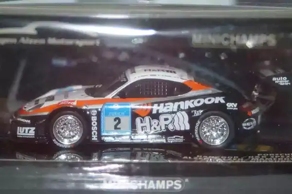 Minichamps porsche cayman 24h nurburgring 2007, 436 076702 ,1:43