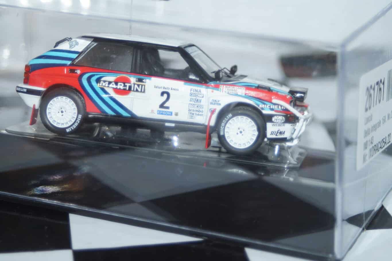 LANCIA DELTA HF RALLYE MONTE CARLO 1989 M. BIAISON RALLY CAR