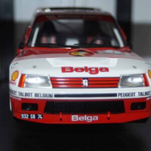 Ixo peugeot 205 t16 rally ypres #3 1985 rmc135.22 1:18 diecast