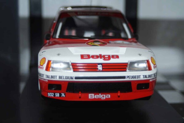 Ixo peugeot 205 t16 rally ypres #3 1985 rmc135.22 1:18 diecast