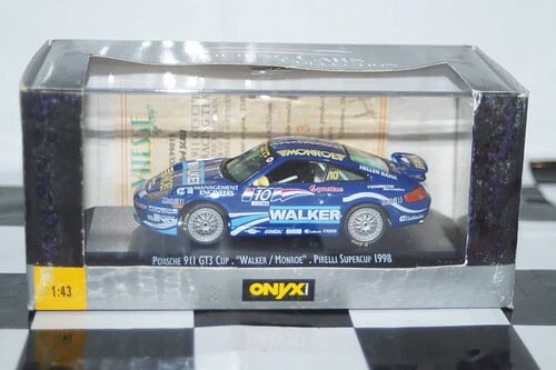 Onyx porsche 911 gt3 cup pirelli supercup1998 1:43 scale xcl99011