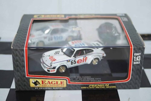 Universal hobbies porsche 934 turbo #65 le mans 1976 1:43 2310