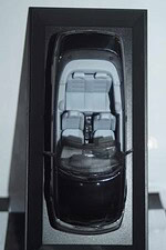 Minichamps (based) dealer box 900 9-3 saab convertible in black, 75 745612