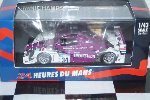 Minichamps porsche rs spyder 24h le mans 2008, 400 086834 ,1:43