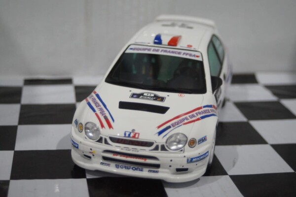 Otto toyota corolla wrc #9 catalunya 1998 auriol white 1:18 ot1102