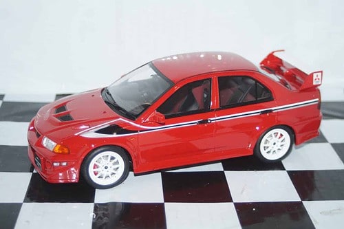 Otto mitsubishi lancer evo 3 white 1:18 resin ot1065