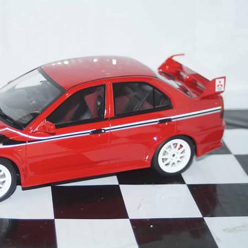 Otto mitsubishi lancer evo vi makinen 1999 red 1:18 resin ot422