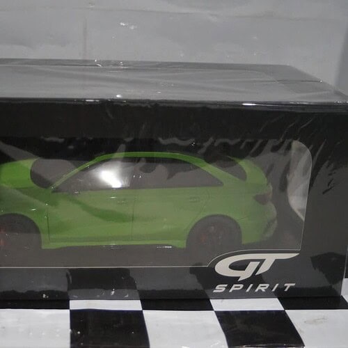 Gt spirit audi rs3 sedan 2021 green 1:18 resin gt414