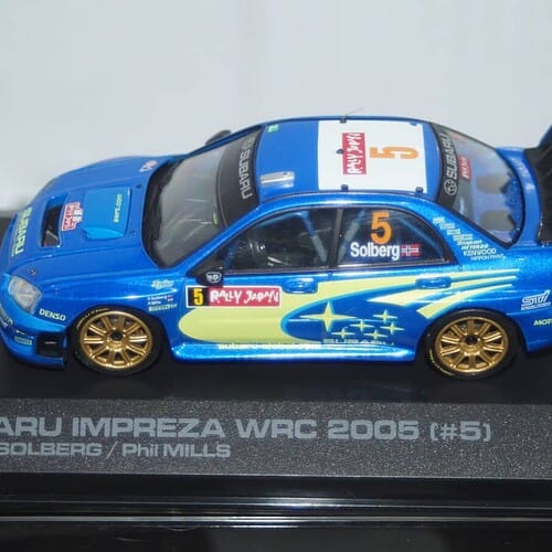 Hpi subaru impreza wrc #5 2005 ref 932 1:43 diecast