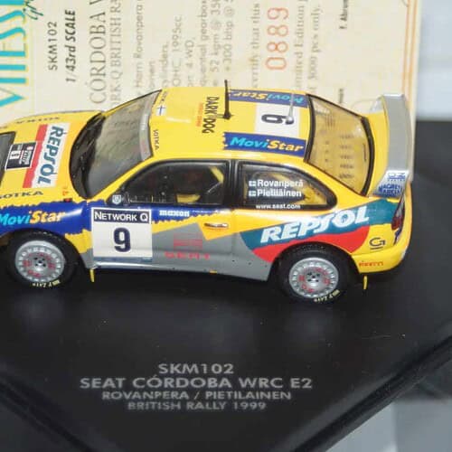 Vitesse / skid seat cordoba wrc e2 1999 ref skm102