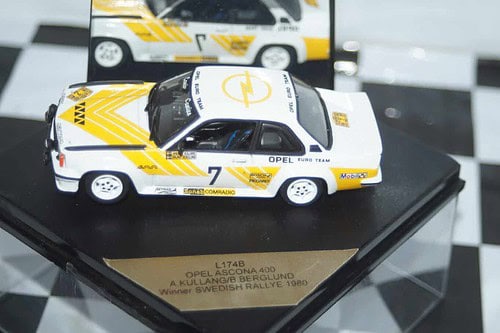 Vitesse opel ascona 400 #7 swedish rally 1980 ref l174b