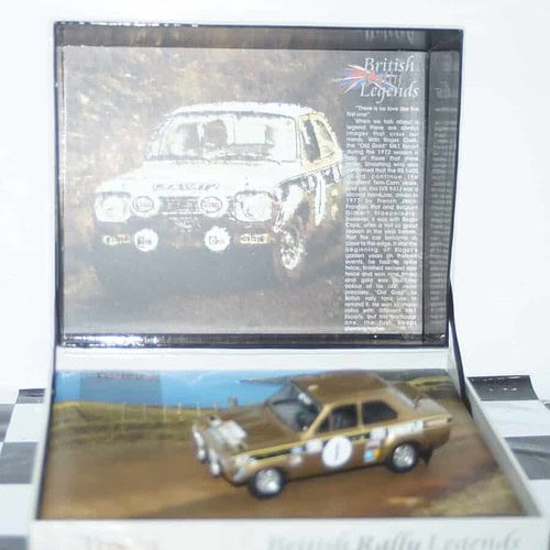 Trofeu ford escort mk1 duckries rally 1972 r.clark 1:43rd brl05