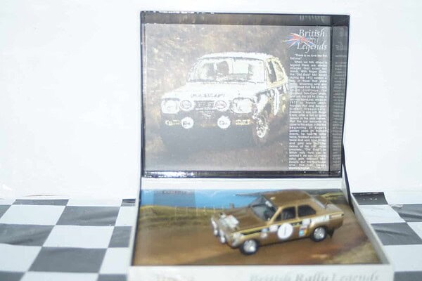 Trofeu ford escort mk1 duckries rally 1972 r.clark 1:43rd brl05