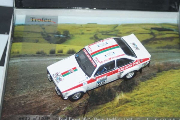 Trofeu ford escort mk1 duckries rally 1972 r.clark 1:43rd brl05