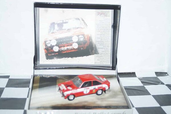 Trofeu ford escort mk1 duckries rally 1972 r.clark 1:43rd brl05