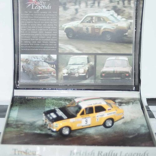 Trofeu ford escort mk1 duckries rally 1972 r.clark 1:43rd brl05
